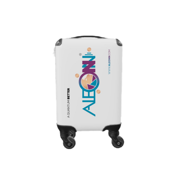 ALEONN XXL Bőrönd fehér 102 literes utazóbőrönd