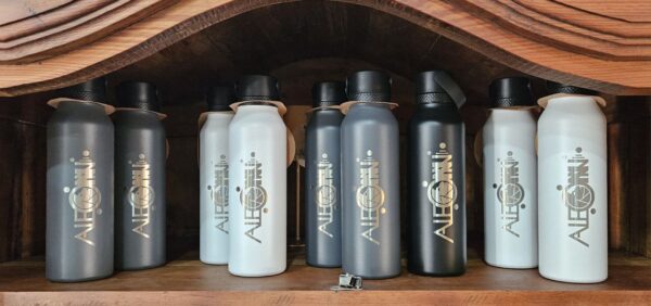 ALEONN Q-Üveg fehér prémium termokulacs kerámia bevonattal