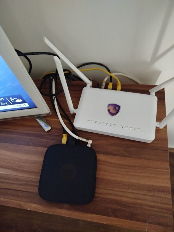 Aleonn Router Q-Guard Wi-Fi sugárzás ellen Routeren